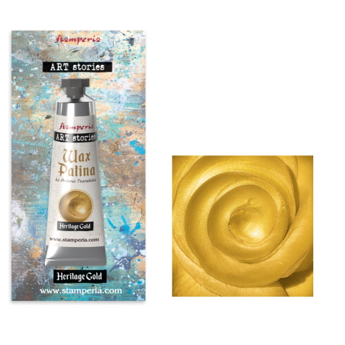TUBETTO DI PASTA WAX PATINA 40ML STAMPERIA