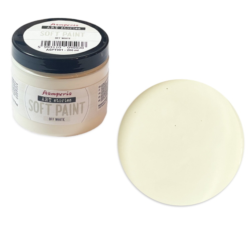 GESSO ESTREMAMENTE COPRENTE CON FINITURA OPACA SOFT PAINT STAMPERIA