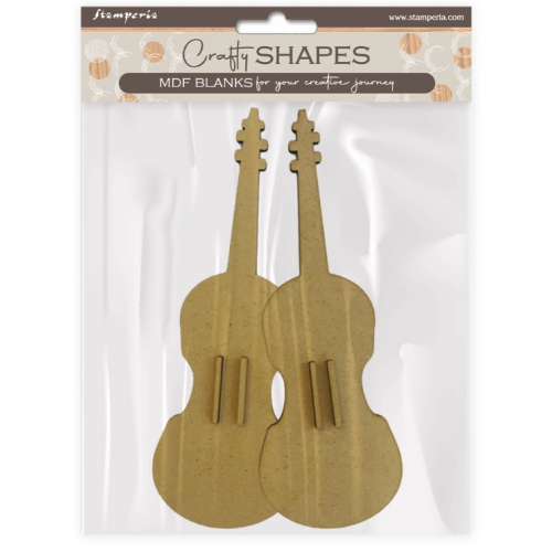 SAGOME IN LEGNO MDF PERSONALIZZABILI CRAFTY SHAPES STAMPERIA