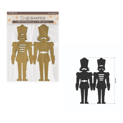 SAGOME IN LEGNO MDF PERSONALIZZABILI CRAFTY SHAPES STAMPERIA