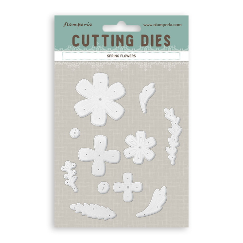 FUSTELLA PER CUTTING DIES IN A6 STAMPERIA - FIORO PRIMAVERILI