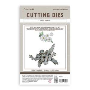 FUSTELLA PER CUTTING DIES IN A6 STAMPERIA - FIORO PRIMAVERILI