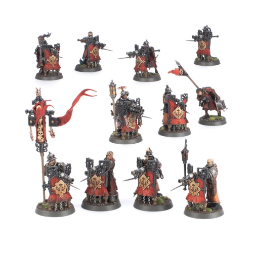 KIT MINIATURE WARHAMMER AGE OF SIGMAR - CITIES OF SIGMAR - FUCILIERI DELLA GILDA LIBERA
