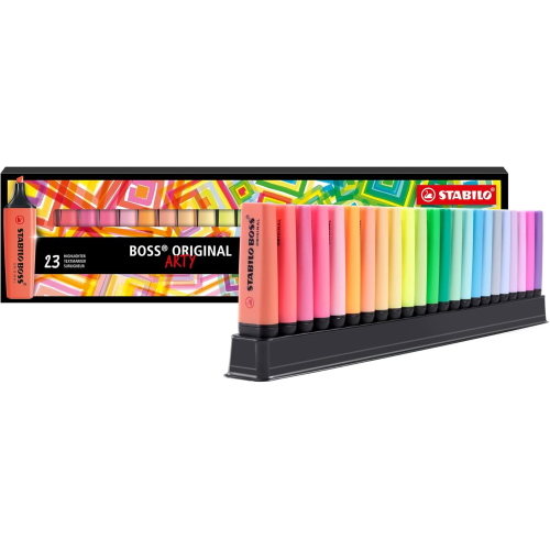 SET STABILO BOSS ORIGINAL ARTY EDITION - 23 COLORI