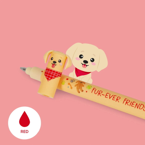 SET DI 3 PENNE CANCELLABILI - ERASABLE PEN - FUR-EVER FRIENDS LEGAMI