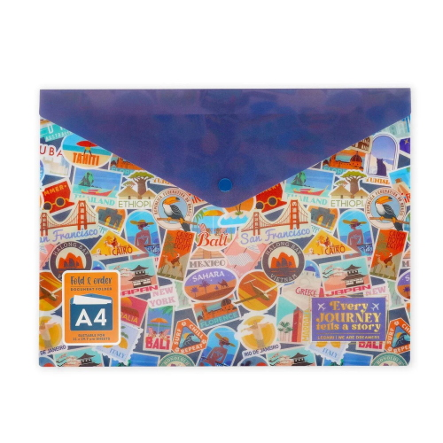 CARTELLA PORTADOCUMENTI LEGAMI FOLD & ORDER 