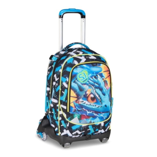 TROLLEY ZAINO REMOVIBILE 8 RUOTE JACK-8WD SEVEN SJ GANG
