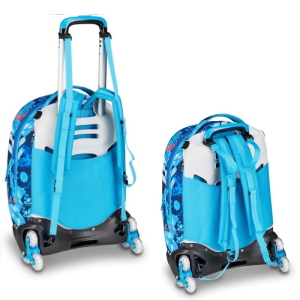 TROLLEY ZAINO REMOVIBILE 8 RUOTE JACK-8WD SEVEN SJ GANG