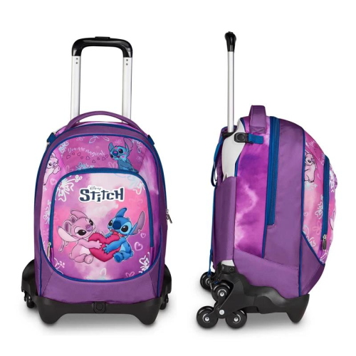ZAINO TROLLEY 3WD  LILO & STITCH YOU ARE MAGICAL SEVEN - STITCH & ANGEL