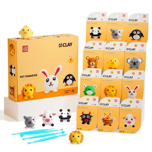 SET DI ARGILLA "PET PARADISE"  TOUFOR - CREA CON ARGILLA 