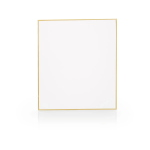 CARTONCINO TELATO 182X212MM CON CORNICE ORO COPIC