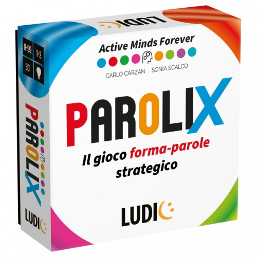 PAROLIX LUDIC GIOCO FORMA-PAROLE STRATEGICO - 8-99 ANNI