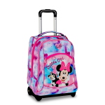 MINNIE CHIC TOUCH BIG ZAINO SCUOLA 36 LITRI CON TROLLEY