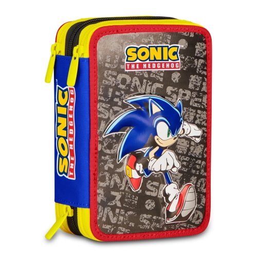 ASTUCCIO 3 ZIP SONIC THE HEDGEHOG 