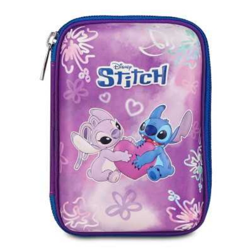 ASTUCCIO QUICK CASE 3D PORTAPENNE LILO & STITCH ORGANIZZATO SCUOLA SEVEN YOU ARE MAGICAL