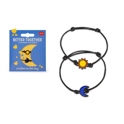 SET DI 2 BRACCIALETTI LEGAMI - BETTER TOGETHER 