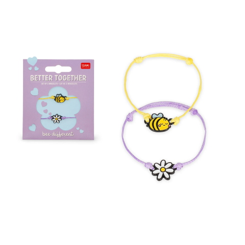 SET DI 2 BRACCIALETTI LEGAMI - BETTER TOGETHER 