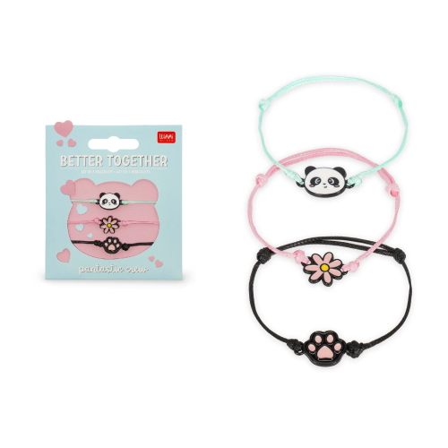 SET DI 3 BRACCIALETTI LEGAMI - BETTER TOGETHER 