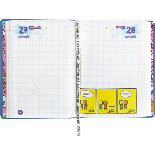 DIARIO 16 MESI 2026/2027 COMIX - SCOMIX BY SIO