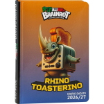 DIARIO GIORNALIERO SKIFIDOL ITALIAN BRAINROT 12 MESI 2026/27 - RHINO TOASTERINO