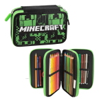 ASTUCCIO 3 ZIP CORREDO MINECRAFT 