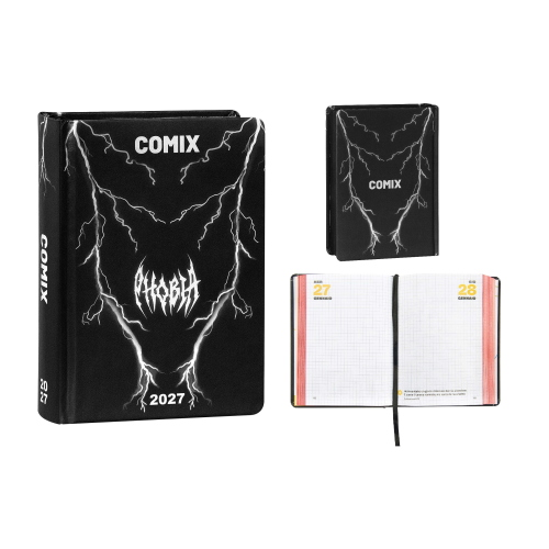 DIARIO 16 MESI STANDARD 2026/2027 COMIX LIMITED EDITION - PHOBIA 