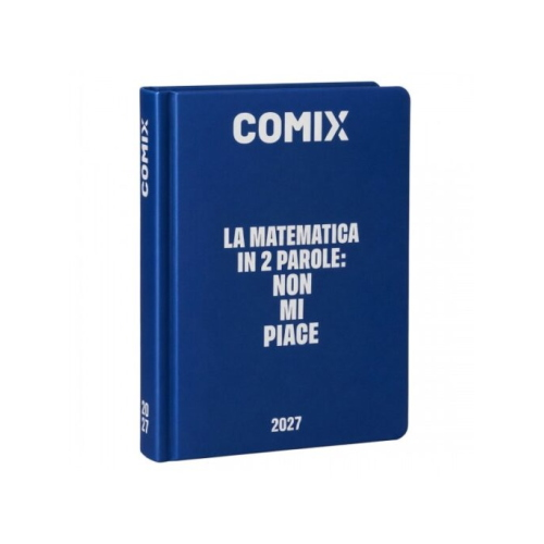 DIARIO 16 MESI DATATO 2026/2027 COMIX EASY - BLU