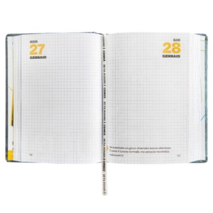 DIARIO 16 MESI DATATO 2026/2027 COMIX EASY - BLU