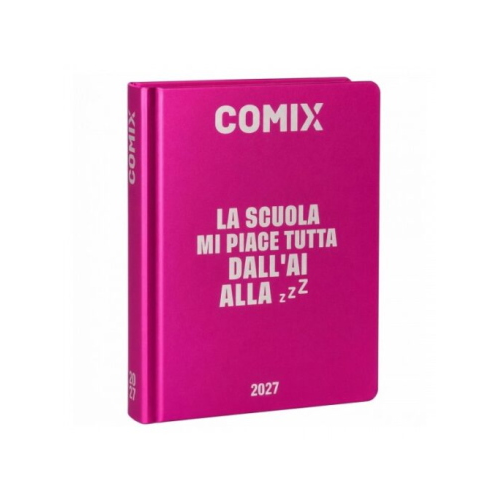 DIARIO 16 MESI DATATO 2026/2027 COMIX EASY - ROSA