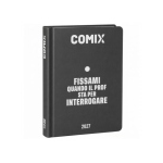 DIARIO 16 MESI DATATO 2026/2027 COMIX EASY - ANTRACITE