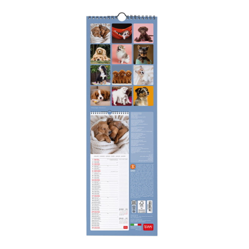 CALENDARIO DA PARETE 2027 LEGAMI - 16X49 CM