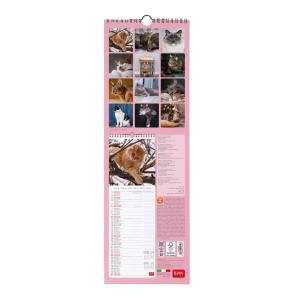 CALENDARIO DA PARETE 2027 LEGAMI - 16X49 CM
