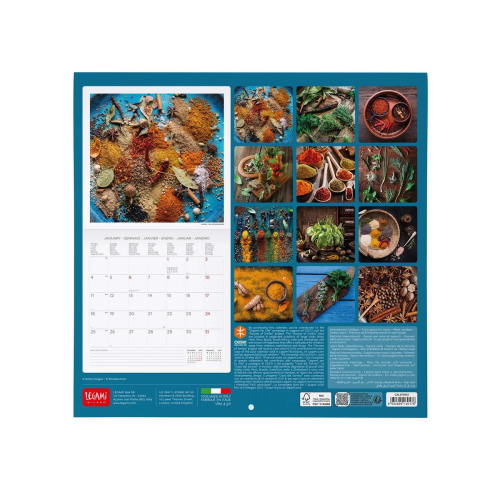 CALENDARIO DA PARETE 2027 LEGAMI - 30X29 CM