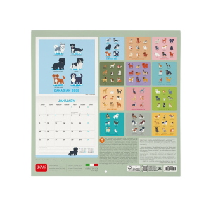 CALENDARIO DA PARETE 2027 LEGAMI - 30X29 CM