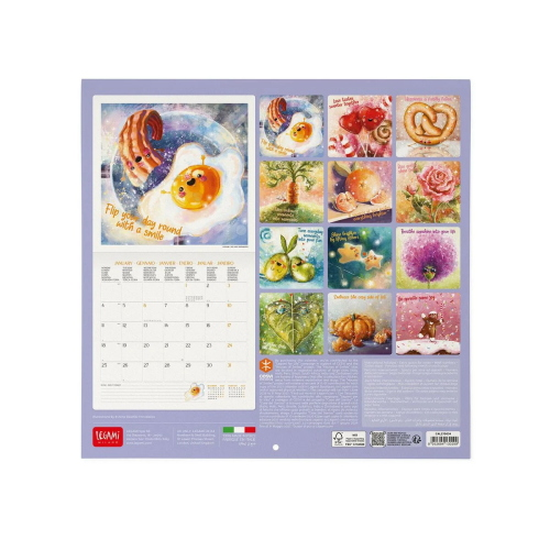 CALENDARIO DA PARETE 2027 LEGAMI - 30X29 CM