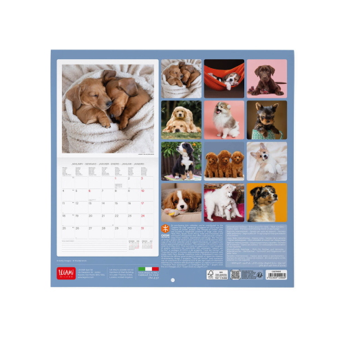 CALENDARIO DA PARETE 2027 LEGAMI - 30X29 CM