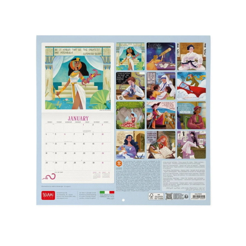 CALENDARIO DA PARETE 2027 LEGAMI - 30X29 CM