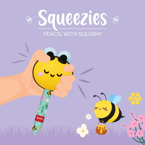 MATITA CON SQUISHY LEGAMI SQUEEZIES 