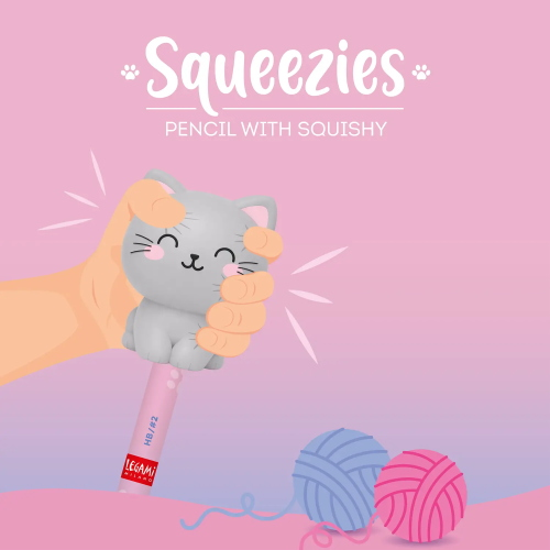 MATITA CON SQUISHY LEGAMI SQUEEZIES 