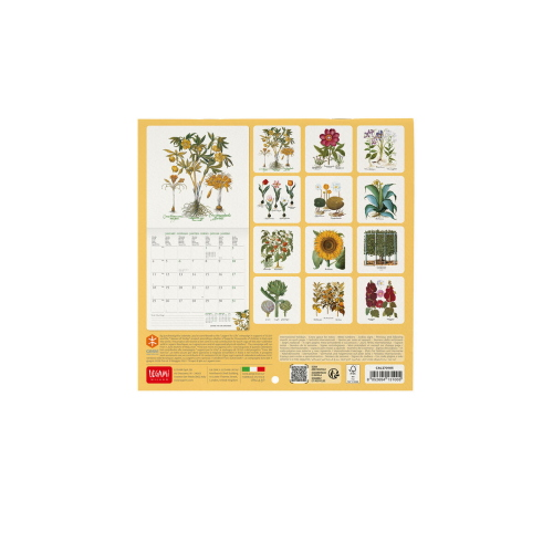 CALENDARIO DA PARETE 2027 LEGAMI - 18X18 CM