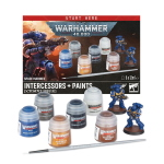 PAINT SET WARHAMMER 40,000 - SPACE MARINES - INTERCESSORS + PAINT (I preordini vengono spediti a partire dal giorno del lancio 25/07/2026)