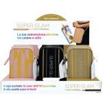 GIOTTO POCHETTE SUPER GLAM CON 12 PASTELLI SUPERMINA