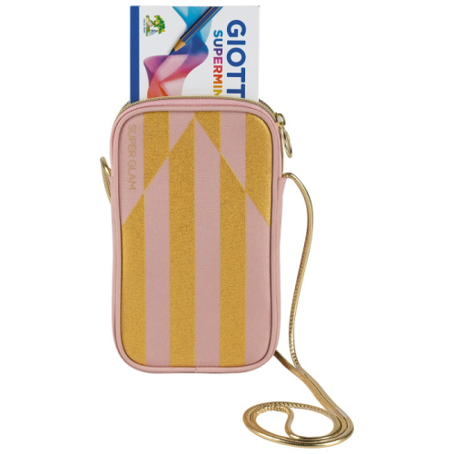 GIOTTO POCHETTE SUPER GLAM CON 12 PASTELLI SUPERMINA