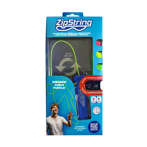 ZIPSTRING BLU- LA CORDA CHE VOLA ALL'INFINITO