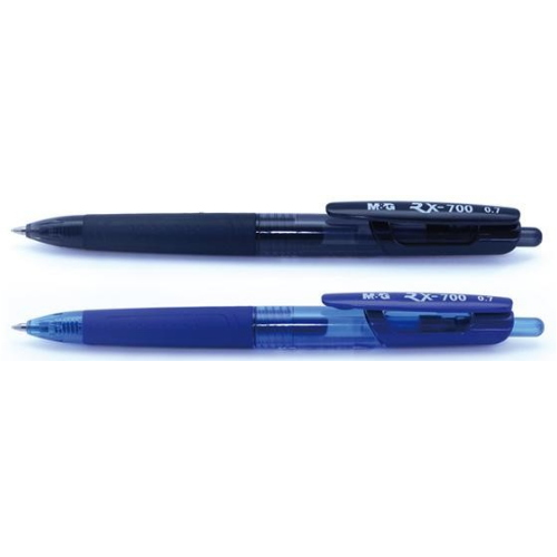PENNA GEL A SCATTO M&G 0.7MM- NERO