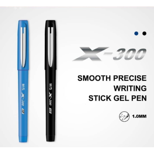 PENNA GEL 1MM M&G X300 - NERO