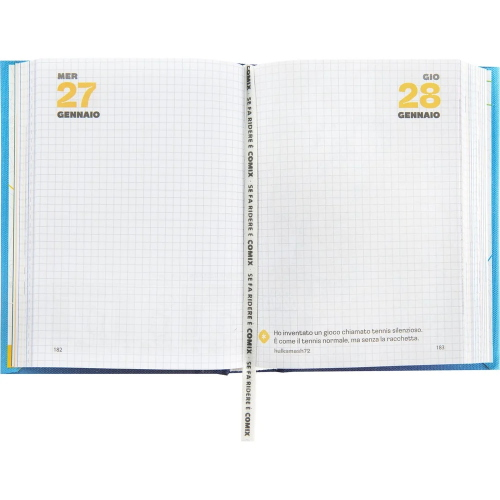 DIARIO 16 MESI 2026/2027 COMIX SPECIAL SPARKLY