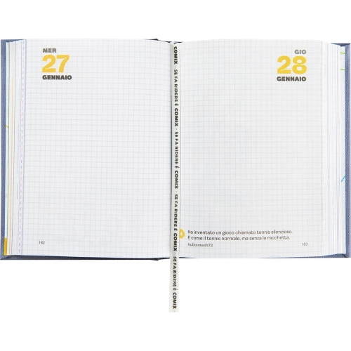 DIARIO 16 MESI 2026/2027 COMIX SPECIAL SPARKLY