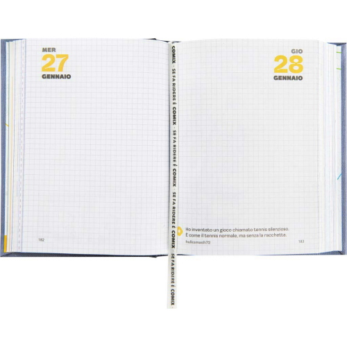DIARIO 16 MESI 2026/2027 COMIX SPECIAL SPARKLY