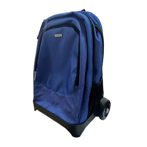 TROLLEY CON ZAINO REMOVIBILE COMIX SPECIAL GLITTER VIOLA